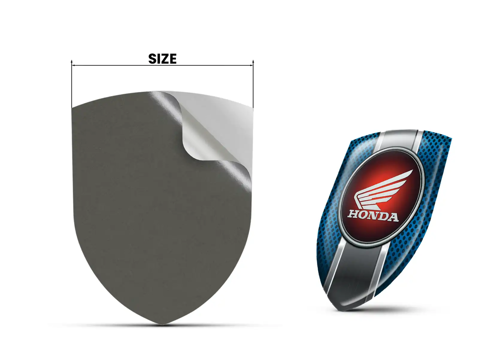 Honda Silikonsticker Hochwertig Professionell Anpassbar